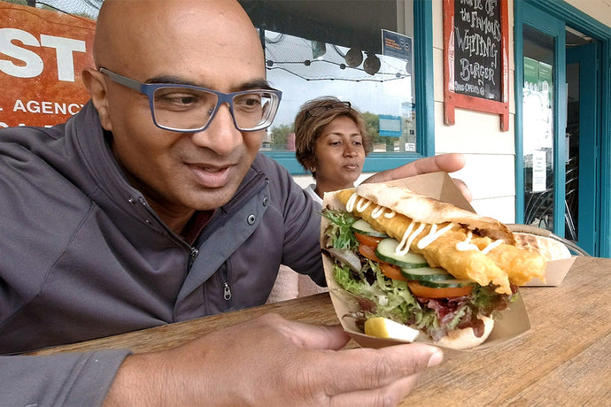 Amazing Whiting Burger  | Best Place To Eat On Kangaroo Island