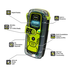 ACR ResQLink View - Buoyant GPS Personal Locator Beacon (Model PLB-425) - Programmed for Australia Registration
