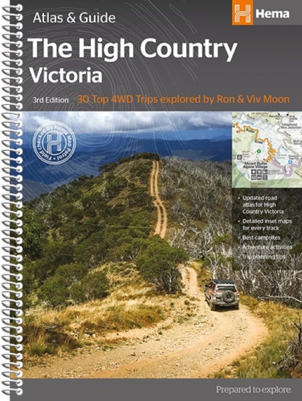 High Country Victoria atlas and guide - Hema
