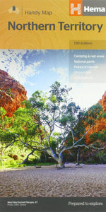 Northern Territory Handy Map 1 : 750 000 HEMA