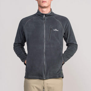Kathmandu Trailhead Men's High Collar Full Zip Warm Outdoor Fleece Jacket