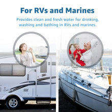 Load image into Gallery viewer, Inline Water Filter, NSF Certified, Reduces Lead, Fluoride, Cl, Bad Taste
