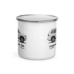 Toyota Land Cruiser 100 Series - Enamel Mug