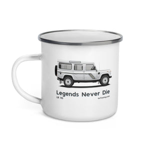 Land Rover Defender 110 TDi - Enamel Mug