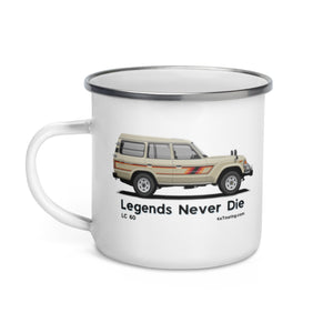 Toyota Land Cruiser 60 Series - Enamel Mug