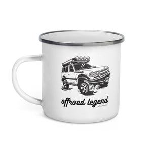Toyota Land Cruiser 80 Series - Enamel Mug