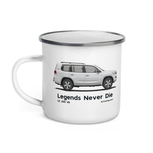 Toyota Land Cruiser 100 Series - Enamel Mug