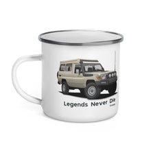 Load image into Gallery viewer, Toyota Land Cruiser Troopy | Toyota Land Cruiser 70 Series Enamel Mug
