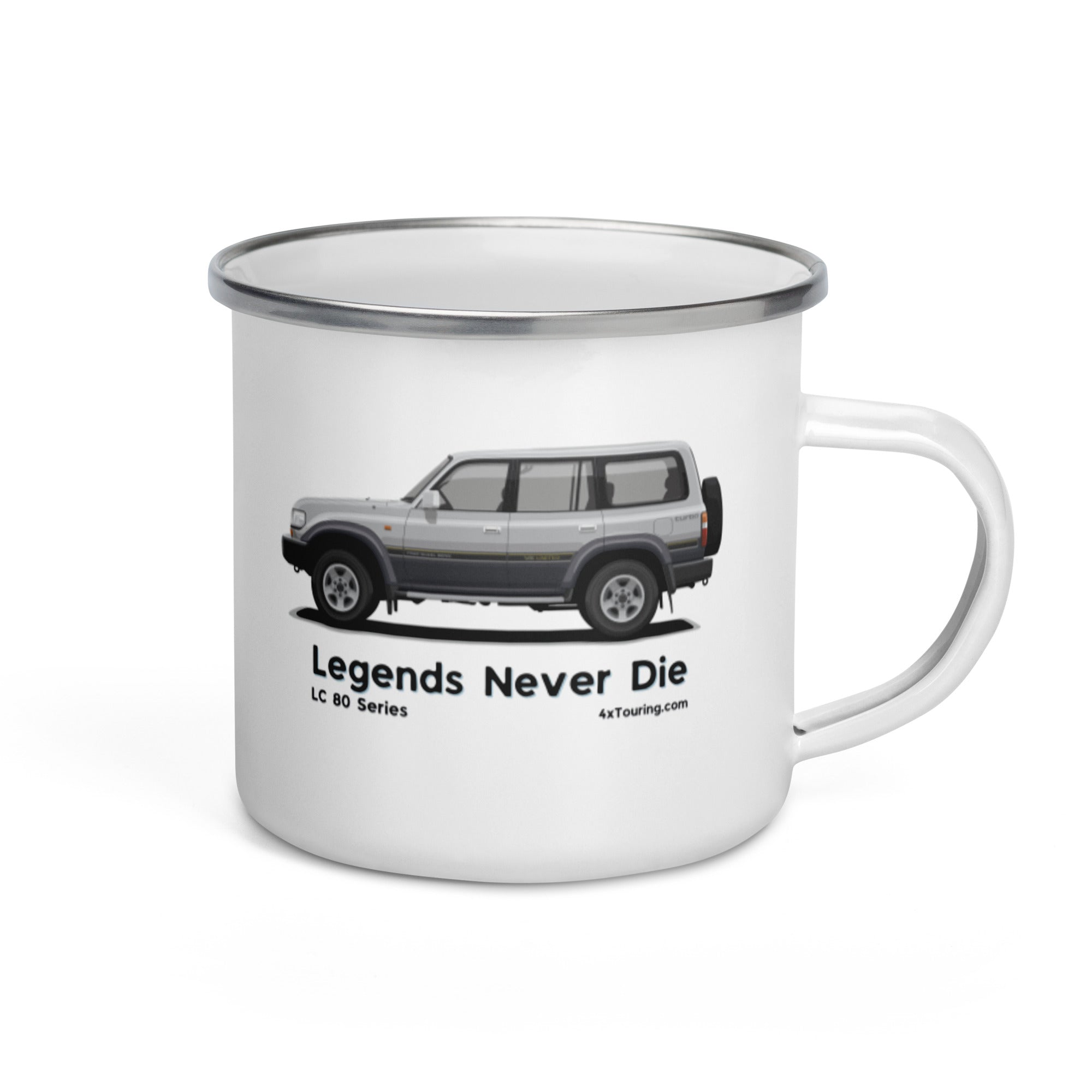 Toyota Land Cruiser 80 Series - Enamel Mug