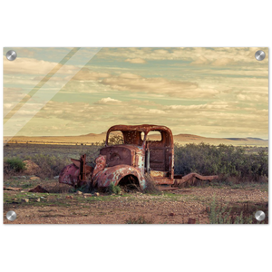 Acrylic Print  | South Australia - Alone In The Outback