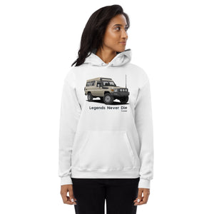 Toyota Land Cruiser Troopy | Toyota Land Cruiser 70 Series Unisex fleece hoodie