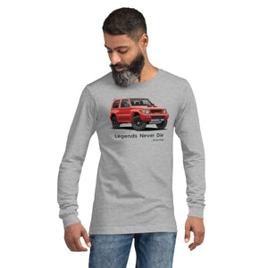 Mitsubishi Pajero Evolution 4x4 | Mitsubishi Pajero | Mitsubishi Unisex Long Sleeve Tee