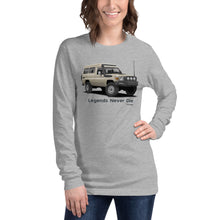 Load image into Gallery viewer, Toyota Land Cruiser Troopy | Toyota Land Cruiser 70 Series Unisex Long Sleeve Tee
