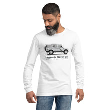 Load image into Gallery viewer, Land Rover Defender 110 TDi - Unisex Long Sleeve Tee
