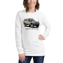 Load image into Gallery viewer, Toyota Land Cruiser Troopy | Toyota Land Cruiser 70 Series Unisex Long Sleeve Tee
