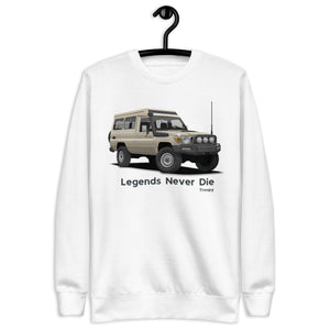 Toyota Land Cruiser Troopy | Toyota Land Cruiser 70 Series Unisex Premium Sweatshirt