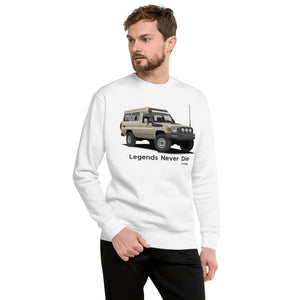 Toyota Land Cruiser Troopy | Toyota Land Cruiser 70 Series Unisex Premium Sweatshirt