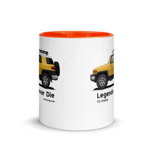 Toyota FJ Cruiser - Mug with Color Inside