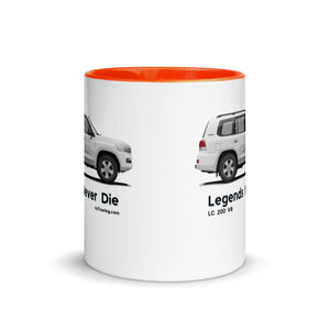 Toyota Land Cruiser 100 Series - Mug with Color Inside