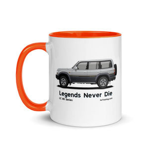 Toyota Land Cruiser 80 Series - Mug with Color Inside