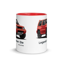 Load image into Gallery viewer, Mitsubishi Pajero Evolution 4x4 | Mitsubishi Pajero | Mitsubishi Mug with Color Inside
