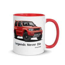 Load image into Gallery viewer, Mitsubishi Pajero Evolution 4x4 | Mitsubishi Pajero | Mitsubishi Mug with Color Inside
