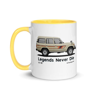 Toyota Land Cruiser 60 Series - Mug with Color Inside